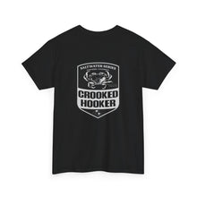 Load image into Gallery viewer, Crooked Hooker Crab Badge T-Shirt