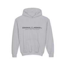 Load image into Gallery viewer, Crooked Hooker Classic Youth Hoodie