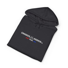 Load image into Gallery viewer, Crooked Hooker Cow Town Bluefin Pullover Hoodie