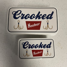 Load image into Gallery viewer, Crooked Hooker Beer Label Sticker (6")