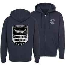 Load image into Gallery viewer, Salmon Badge Premium Hoodie