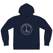 Load image into Gallery viewer, Crooked Hooker Treble Hook Zip Hoodie
