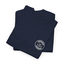 Load image into Gallery viewer, Crooked Hooker Salmon Badge T-Shirt
