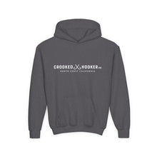 Load image into Gallery viewer, Crooked Hooker Classic Youth Hoodie
