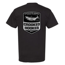 Load image into Gallery viewer, Salmon Badge T-Shirt
