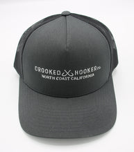Load image into Gallery viewer, Crooked Hooker Classic 5-Panel Trucker Cap
