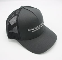 Load image into Gallery viewer, Crooked Hooker Classic 5-Panel Trucker Cap
