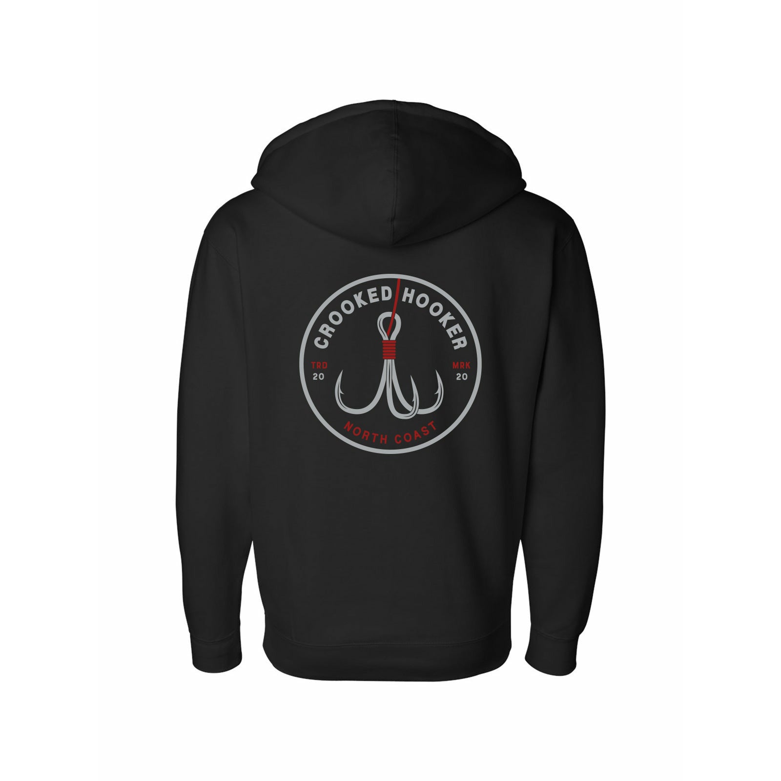 Hooker BlackHeart Speed Exhaust Hoodie - Men's Performance Hooded Sweatshirt, X-Large, Black - View #11