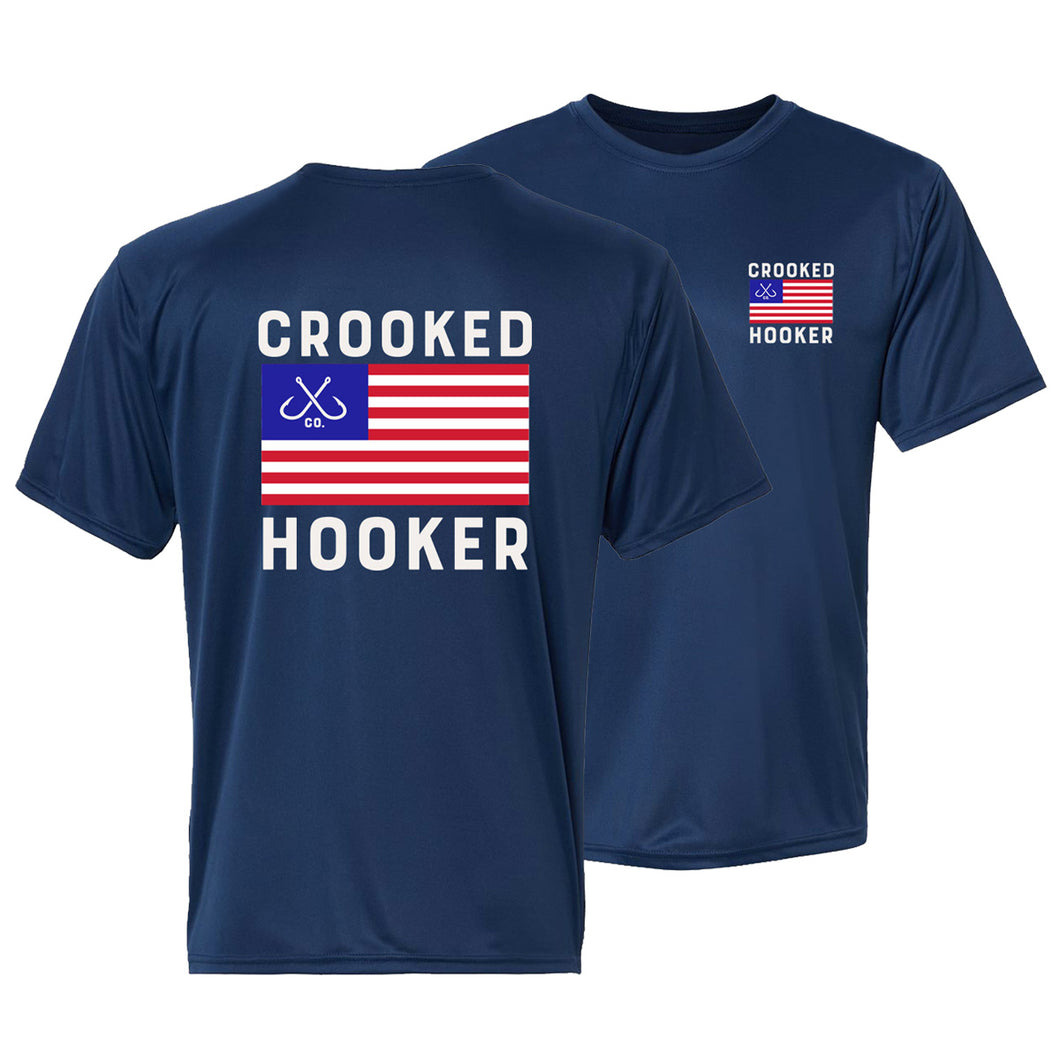 Crooked Hooker Patriot Shirt