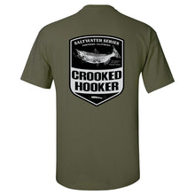Load image into Gallery viewer, Salmon Badge T-Shirt
