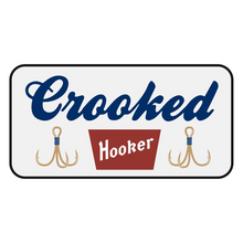 Load image into Gallery viewer, 6&quot; Crooked Hooker Beer Decal
